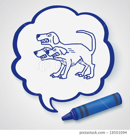 Cerberus doodle 18501094