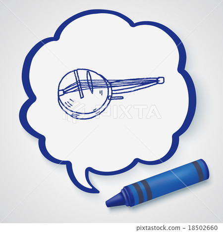 banjo doodle 18502660