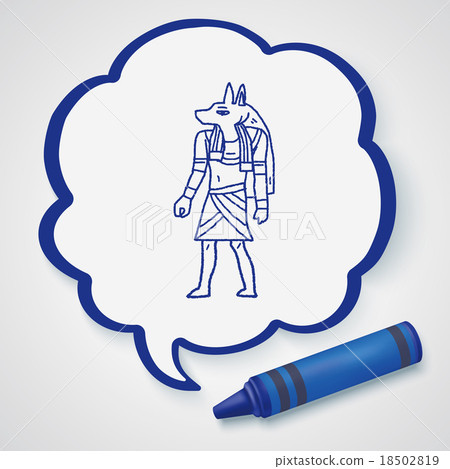egypt god doodle egypt god doodle 18502819