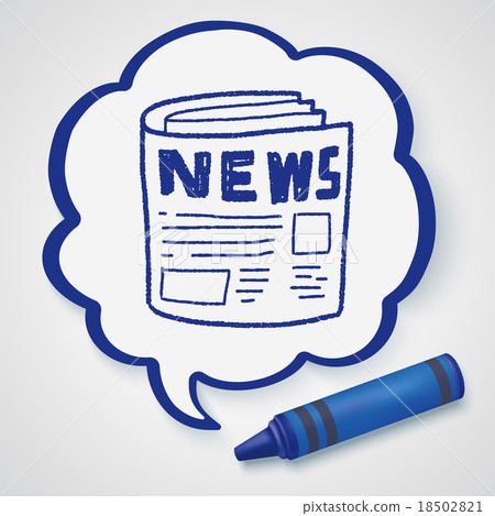 Doodle News paper 18502821