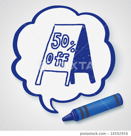 Doodle Signboard 18502958