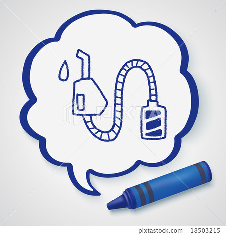 Environmental protection concept; Reduce the use of gasoline, re 18503215