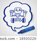 robot doodle 18503220