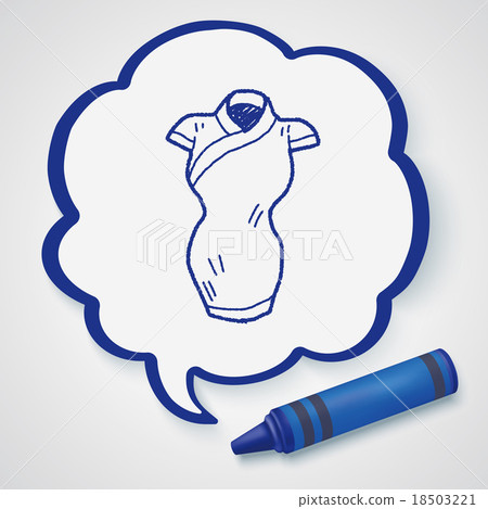 Cheongsam doodle 18503221