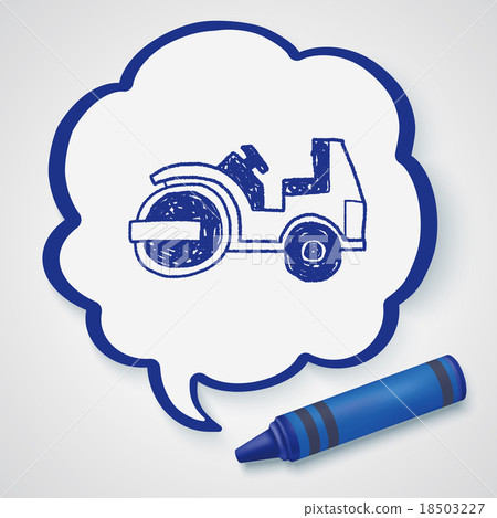 truck doodle 18503227