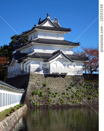 Shibata castle autumn Shibata castle autumn 18503248