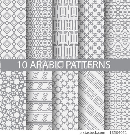 arbic pattern set arbic pattern set 18504051