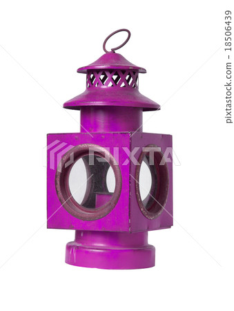 Lamp for candles isolated Lamp for candles isolated 18506439