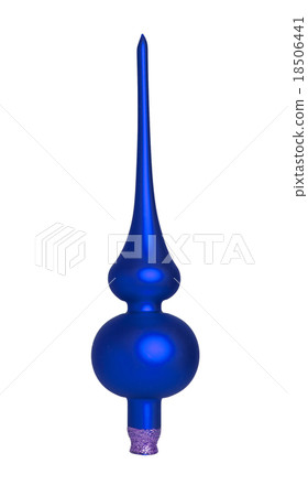 Blue top for christmas firtree Blue top for christmas firtree 18506441