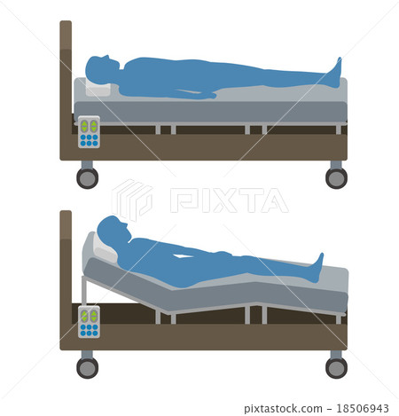 電動床圖像例證 18506943