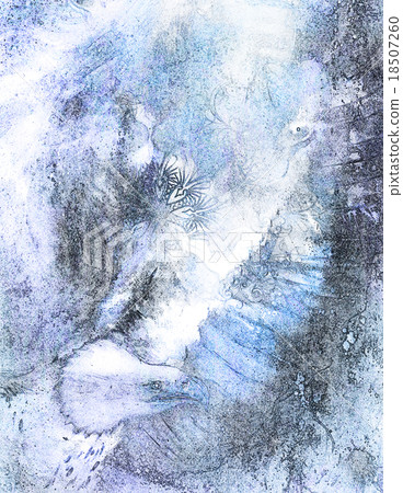 beautiful painting of eagle on an abstract 18507260