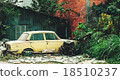 abandoned car 18510237