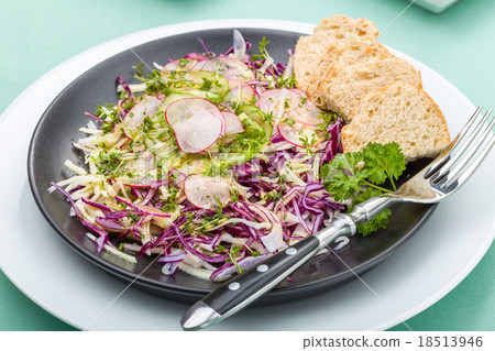 raw vegetable salad raw vegetable salad 18513946