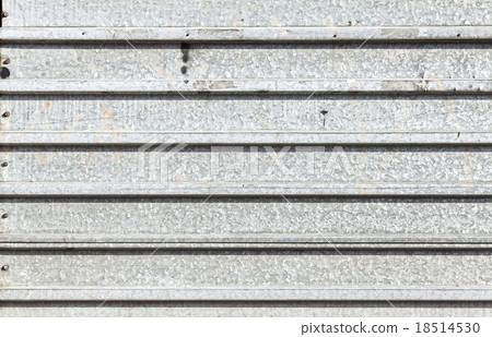 Grunge corrugated metal texture 18514530