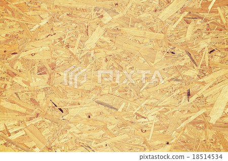 Oriented strand board, fiberboard background Oriented strand board, fiberboard background 18514534