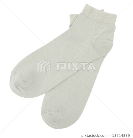 Pair of socks. Isolated on white background 18514889
