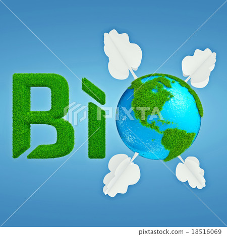 Bio Earth 3d render Bio Earth 3d render 18516069