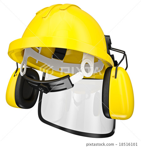 Construction helmet 3d render 18516101