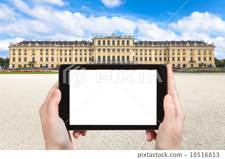 photographs of Schloss Schonbrunn palace in Vienna 18516813