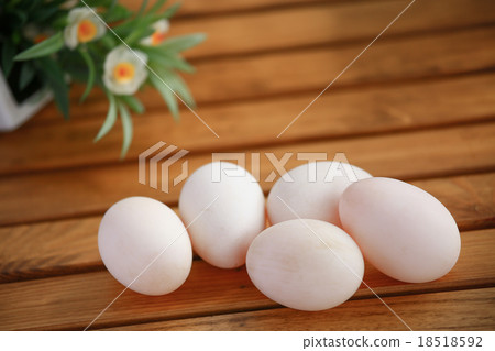 eggs in nest on the nature, Fresh eggs for cooking eggs in nest on the nature, Fresh eggs for cooking 18518592