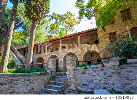 byzantine monastery in Kaisariani, Athens byzantine monastery in Kaisariani, Athens 18519056