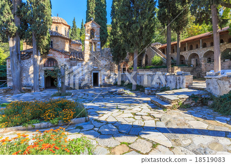 byzantine monastery in Kaisariani, Athens 18519083