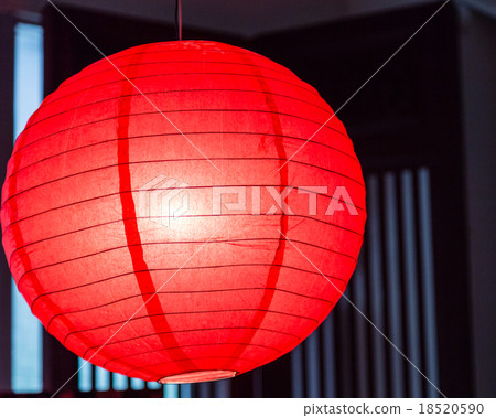 Red Chinese lantern Red Chinese lantern 18520590
