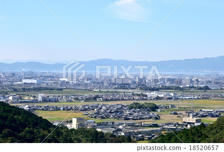 Bird's eye view of Honam's plains 18520657