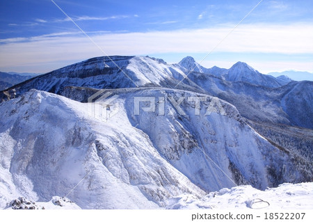 Yatsugatake core of the snow 18522207