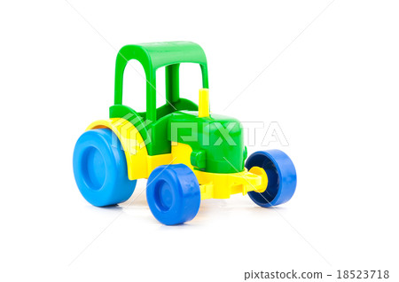 toy tractor isolated 18523718
