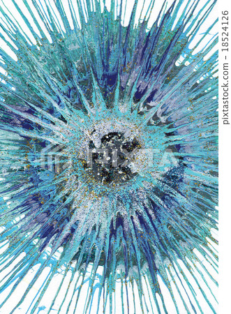 Abstract expressionism painting - Marine Pearl 18524126