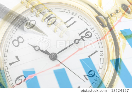 Business time concept. Business time concept. 18524137