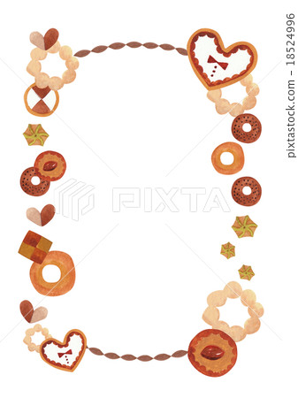 Valentine's cookie card 18524996