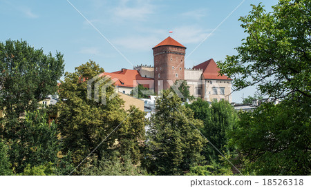 Krakow, Poland: Wawel Castle in the Summer 18526318