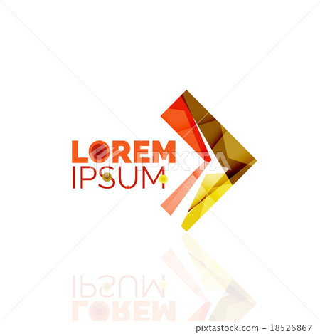 Vector arrow logo 18526867