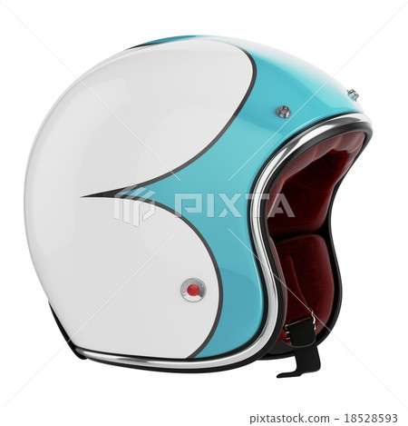 Motorcycle helmet blue Motorcycle helmet blue 18528593