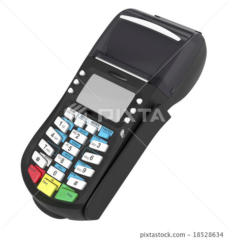 POS terminal 3d 18528634