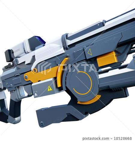 Sci-fi assault gun Sci-fi assault gun 18528668