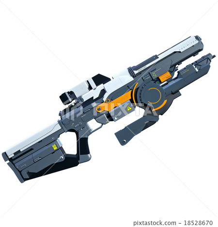 Sci-fi rifle Sci-fi rifle 18528670