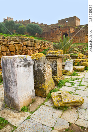 chellah  in morocco   deteriorated monument 18528925
