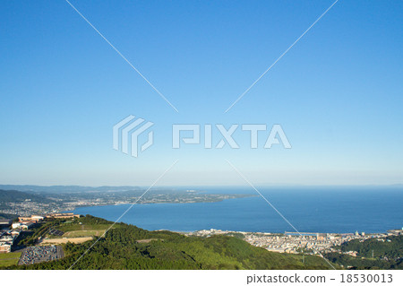 Beppu Bay, Kanto peninsula overlooked 18530013