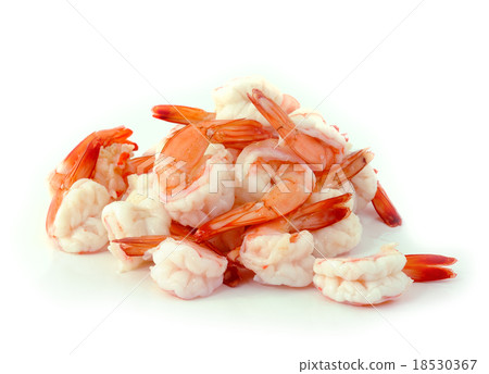 shrimps on a white background 18530367