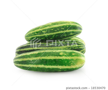 Cucumber isolated over white background 18530470