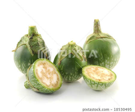 eggplant on white background 18530495