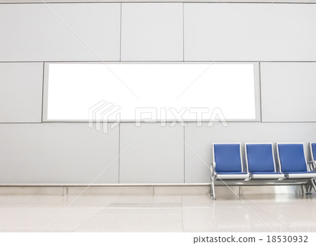 Advertising banner billboard in the airport Advertising banner billboard in the airport 18530932