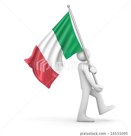 Flag of Italy 18531095