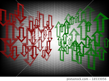 arrow up and down abstract bg arrow up and down abstract bg 18533056