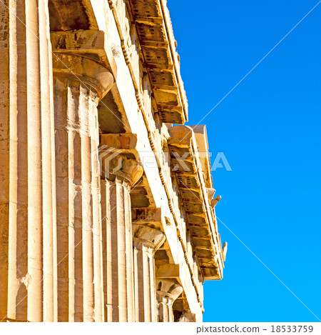 in greece the old architecture and  18533759