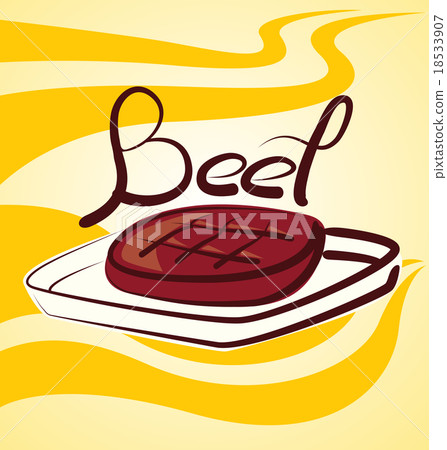 Vector Grilled Beef Vector Grilled Beef 18533907