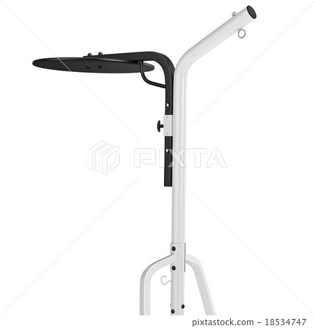Mount a punching bag, close view. 3D graphic Mount a punching bag, close view. 3D graphic 18534747